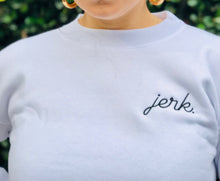 Load image into Gallery viewer, Jerk Crop Top Women’s Sweatshirt