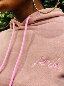 jerk. Crop Top Hoodie Sweatshirt